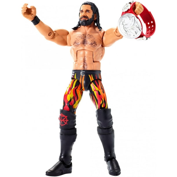 WWE Elite Collection Seth Rollins Action Figure with Accessories