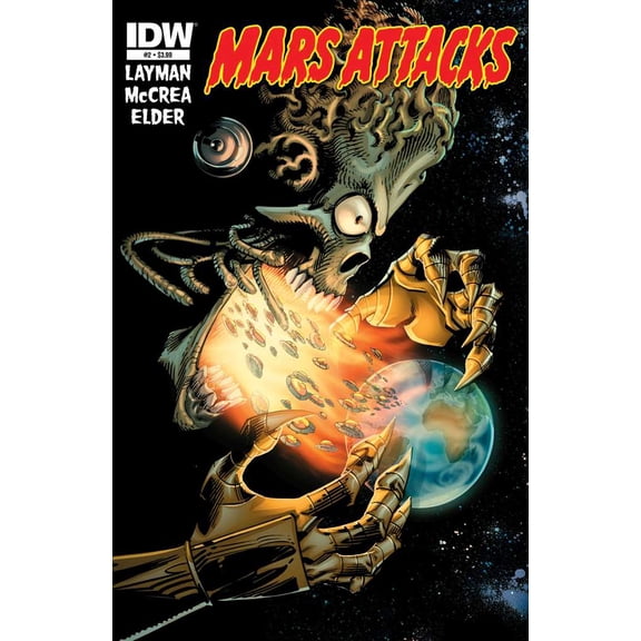 Mars Attacks (3rd Series) #2 VF ; IDW Comic Book