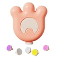 thumbnail image 3 of Lima de uñas automática para limpieza de uñas, máquina de manicura, recortadora de uñas multiusos, amoladora de uñas para viajes, uso doméstico, sala Rosa, 3 of 8