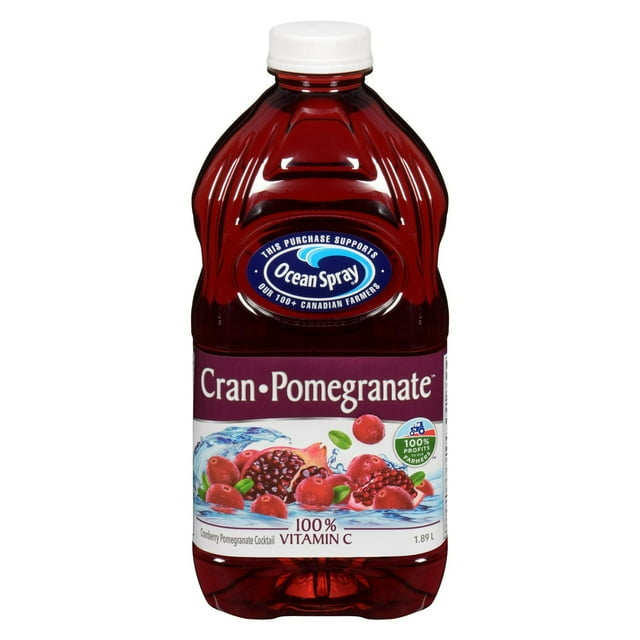 Cocktail aux canneberges et grenades Ocean Spray