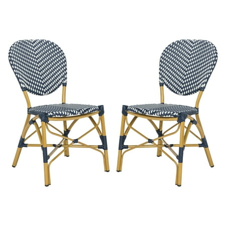 Safavieh Lisbeth Outdoor French Bistro Stacking Side Chair Set Of 2