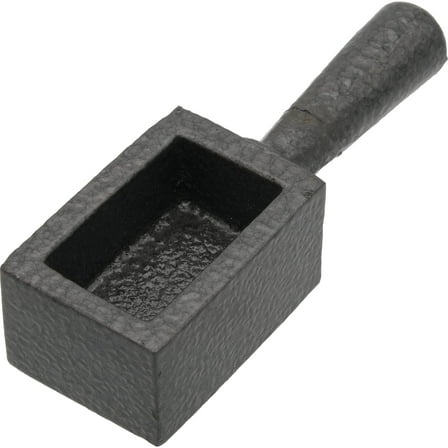 Open Ingot Mold for Melting Casting Refining Gold Silver Scrap Bar with Handle