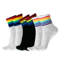 thumbnail image 1 of Calcetas Pride Orgullo Arcoíris MULAYA unisex 10 pares, 1 of 5
