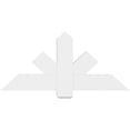 thumbnail image 2 of 48"W x 22"H x 2"D x 6"F, 11/12 Pitch, Kennewick Architectural Grade PVC Gable Bracket, 2 of 8