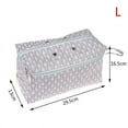 thumbnail image 1 of Yarn Storage Bag Organizer with Divider for Crocheting Knitting Organization, 1 of 3