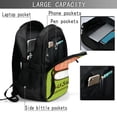 thumbnail image 4 of Balery Fresh Sushi Mochila con carga USB para hombre y mujer - Mochila impermeable y antirrobo para portátil con puerto USB para viajes, trabajo, estudios y universidad, 4 of 7