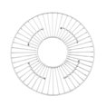 thumbnail image 2 of Shaws Wsg6737 Allia 13-7/16" L X 13-7/16" W Stainless Steel Basin Rack - Off White, 2 of 3