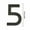 5-10cm-Black, variant on ZestqaQ 10CM Acrylic Number Plates for Stylish Decor, Decorative Name Plates, Customizable Wall Art, Easy to Apply Self-Adhesive Design, Versatile for Home and Office Decor