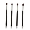 thumbnail image 4 of Raindrops 4Pcs Eye Makeup Brush Set Blending Foundation Application For Women Travel, 4 of 4