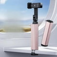 thumbnail image 1 of Soporte de teléfono de viaje de viaje de avión soporte de viaje portátil ajustable de rotación flexible esencial de viajes soporte para teléfono para Rosa, 1 of 8