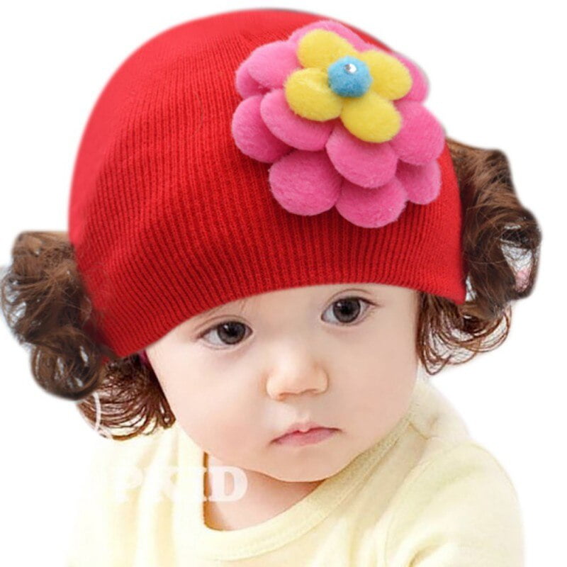 Newborn Cute Baby Hat Toddler Baby Warm Hat Girls Caps Cartoon Rabbit