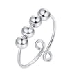 thumbnail image 1 of Finger Rings Ring Adjustable Spiral for Women for Anxiety Coil Rings, 1 of 8