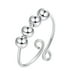 thumbnail image 1 of Anillos de Dedo Anillo Ajustable Espiral para las Mujeres para la Ansiedad Anillos de Bobina, 1 of 8