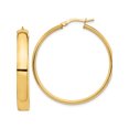thumbnail image 1 of 14K Yellow Gold High Polished 5mm Hoop Earrings Made In Italy tf1404, 1 of 5