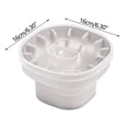 thumbnail image 2 of Vikakiooze Silicone Ice Buckets With Lid Portable Folding Ice Bucket Silicone Foldable Ice Bucket Ice Tray Household Homemade Frozens Ice Food Grade Soft Silicone Ice Storage Box, 2 of 6