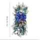 thumbnail image 2 of Fiudx Árbol de Ratán Navideño con Diseño de Corona Invertida, Adorno Único para Colgar En La Pared, Ideal para Fiestas, para Decorar Puertas o Paredes, 60 X 30 Cm., 2 of 5