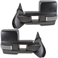 thumbnail image 4 of Trail Ridge Towing Mirror Manual Signal Marker Spotlight OAT Chrome Pair for GM TR10144 Fits select: 2014-2017 CHEVROLET SILVERADO, 2014-2017 GMC SIERRA, 4 of 5
