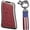 Red-USA Flag keychain, variant on Key Fob Cover Compatible with Lexus ES IS LS LC NX RX LX RC GX UX TX 2018-2025 4 Button Keychain Case Holder Protector,Black-Long keychain