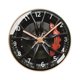 thumbnail image 3 of Reloj de pared con forma de rueda, adorno creativo y silencioso para decoración del hogar, reloj de pared redondo de 30 cm con forma de cubo de F, 3 of 8