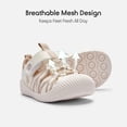 thumbnail image 6 of Balabala Toddler Girls Boys Sandals Breathable Walking Shoes Lightweight Sport Sandals Mesh Upper Toddler Sneakers with Hook and Loop, 6 of 7
