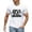 White, variant on Big and Tall Shirts for Men Casual Soft And Comfortable Small Printed T Shirt With Rund Neck Short Sleeves Shirts for Man T Shirt Pack Men Custom Mens Pack Mens Large Tall Long 2XL