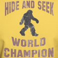 thumbnail image 3 of CafePress - Bigfoot Hide And Seek Light T Shirt - Light T-Shirt - CP, 3 of 4