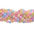 thumbnail image 4 of Granos sintéticos de cristal de Morganita del arco iris craqueado del arco iris sueltos 10 mm Sunnimix Grano de piedra de jade, 4 of 8