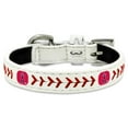 thumbnail image 1 of Los Angeles Angels Pet Collar Classic Baseball Leather Size Toy, 1 of 1