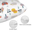 thumbnail image 3 of Balery Farm Animals Funda de Cojín Estampada, Regalos para Mujeres, Regalos de Amor para Ella, Regalos para Novia o Esposa, Funda de Almohada-20"x30", 3 of 6