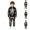 Black3, variant on Kids Skeleton 2 Piece Tracksuit, Hoodie Jogger Pants Halloween Set, Soft Outfit with Pockets for Trick or Treat, School Parade, Fall Daily Wear(Black3/3-4 Years)
