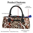 thumbnail image 6 of Primeware 3024-WC Womens White Cheetah Insulated Single Bottle Wine Clutch Tote Bag, 6 of 7