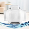 thumbnail image 4 of Ventilador empotrado Extractor de aire para ventana Aire acondicionado En caja Cocina Baño Hogar 220V 4 pulgadas Inevent TO001175-00B, 4 of 7