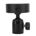 thumbnail image 1 of Mini Tripod Adapter, Aluminum Alloy Tripod Mount Adapter with 1/4 - 20 in and 3/8 - 16 in Thread and Ball Head, Compatible with Tripods, Fixing Clamps, Pipe Adapters, 1 of 7