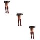 thumbnail image 1 of 1 par de calcetines hasta la rodilla Minnieouse transpirabilidad Flexible Rojo, 1 of 6