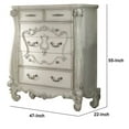 thumbnail image 5 of King Style Chest, Bone White, 5 of 6