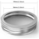 thumbnail image 2 of Anillos de metal de repuesto para tarros de enlatado de boca regular Bandas de enlatado de tipo partido Bandas de tarro de tornillo prácticas Anillos de bandas de metal de hojalata a prueba de fugas, compatibles con tarro de albañil Sincero Electrónica, 2 of 6