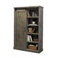 thumbnail image 4 of Martin Furniture Avondale 5 Shelf Bookcase in Gray and Weathered Oak, 4 of 5