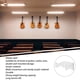 thumbnail image 3 of Gancho acrílico ANGGREK colgador de pared para guitarra transparente, 3 of 8