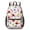 Pioneer Flower Floral-2, variant on Pioneer Flower Floral Print Pattern 17" School Backpacks for Teens,Waterproof Oxford Fabric,S-Shape Padded Straps for School,Travel,Hiking,Camping