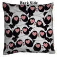 thumbnail image 2 of PKQWTM Cute Panda Bear Pattern Reversible Mermaid Cushion Cover Home Decor Sequin Pillow Case Size 16x16 inches, 2 of 2
