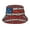 American Flag In Bones, variant on American Flag Brick Unisex Bucket Hat, Upf 50+ Sun Protection, Packable & Foldable Fisherman Hat For Men & Women, Lightweight Uv Sun Hat For Beach, Fishing, Hiking, Camping