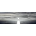 thumbnail image 3 of Olsen, Maggie 24x11 Black Modern Framed Museum Art Print Titled - Sunlit Horizon I, 3 of 5