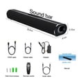 thumbnail image 4 of Jierben Sound Bar for TV , home theater sound system TV Speakers with 3 EQ Modes, Bluetooth 5.4/HDMI-ARC/Optical/AUX Connection for PC/Gaming/Projectors, 4 of 7