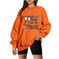 thumbnail image 1 of Chemise à Manches Longues Imprimée à la Mode pour Femmes, Col Rond, Sweat à Capuche, 1 of 3