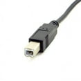thumbnail image 6 of Chenyang CY USB 2.0 B Type Male to Female Printer Scanner Hard Disk Extension Cable with Screws for Panel Mount 50cm Cable, 6 of 7