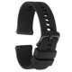 thumbnail image 1 of Correa de Reloj de Silicona Uxcell de 18 mm con Liberación Rápida, Correa de Reemplazo de Caucho Flexible con Hebilla de Acero Inoxidable para Hombres y Mujeres, Negra, 1 of 7