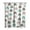 Earthy Aes, variant on Forest Floral Hedgehog Shower Curtain Waterproof Machine Washable 72" x 84" Aesthetic Cartoon Pattern with 12 Hooks
