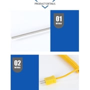 Flexible K Type Thermocouple For Precise Temperature Detection In Tight Areas