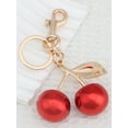 thumbnail image 3 of 43 Colors Keychain Cherry Bag Charms Purse: Key Chains Women Cute - Car keyrings leather handbags - Fashion enthusiasts, 3 of 5