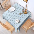 thumbnail image 2 of Light Blue Unicorn Rainbow Pattern Square Tablecloth,Waterproof Square Table Cover,Wipeable Spillproof Washable Table Cover for Home Kitchen Party Decor 42"X42"(107x107cm), 2 of 6